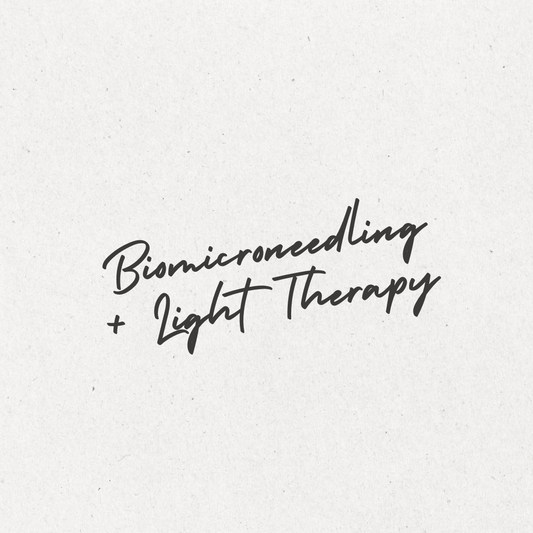 Biomicroneedling + Light Therapy