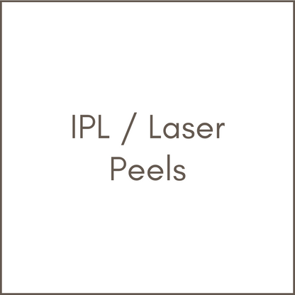 Photorejuvenation IPL /  Laser Peels