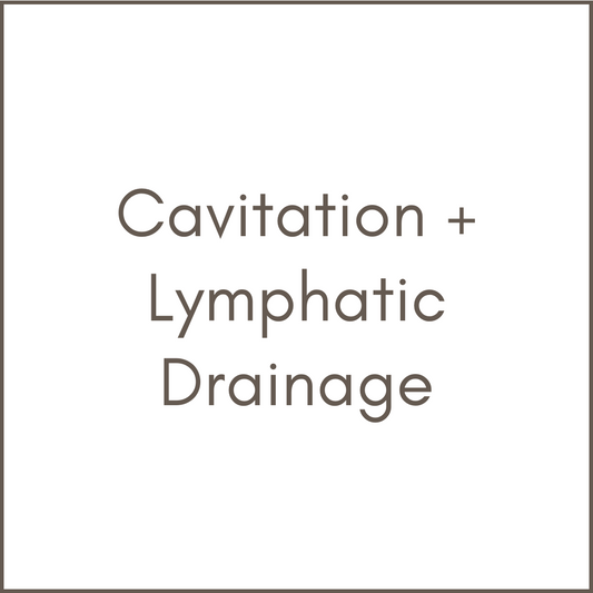 Cavitation + Lymphatic Drainage Package